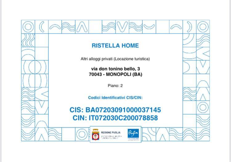 Ristella Home Monopoli Εξωτερικό φωτογραφία